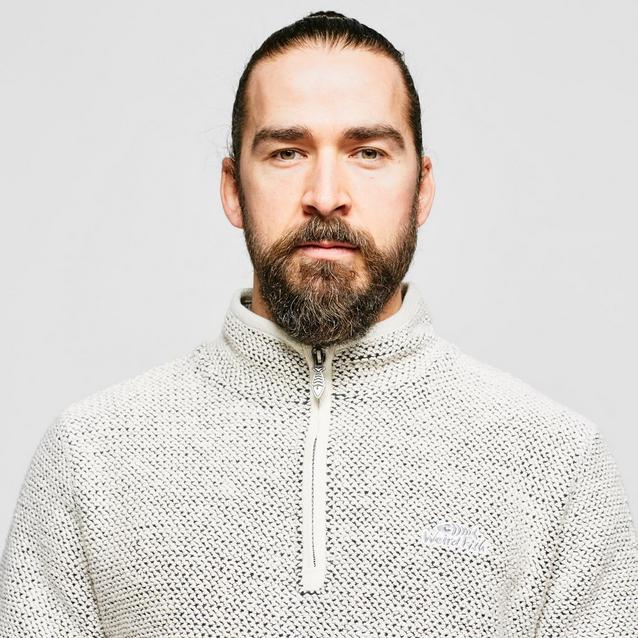 Men’s Stern Eco Quarter-Zip Macaroni Sweater