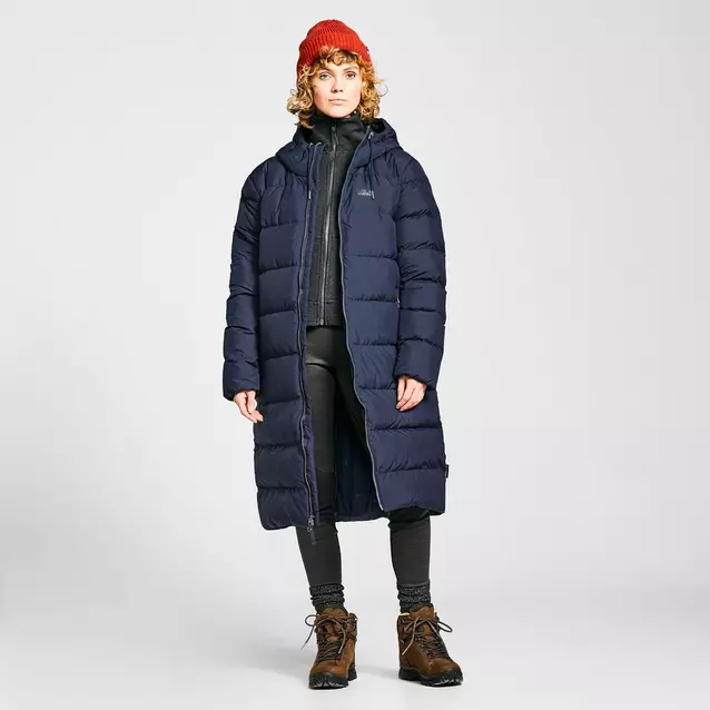 Jack wolfskin crystal store palace coat black