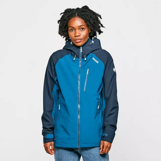 Regatta black waterproof hot sale jacket womens