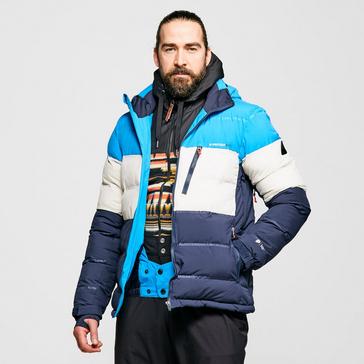 Blue Protest Men’s Blur Puffer Ski Jacket