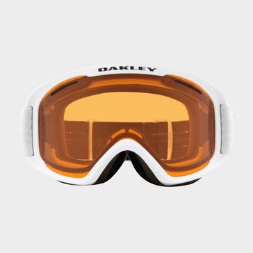 White Oakley O Frame 2.0 PRO M Snow Goggles Persimmon Lenses