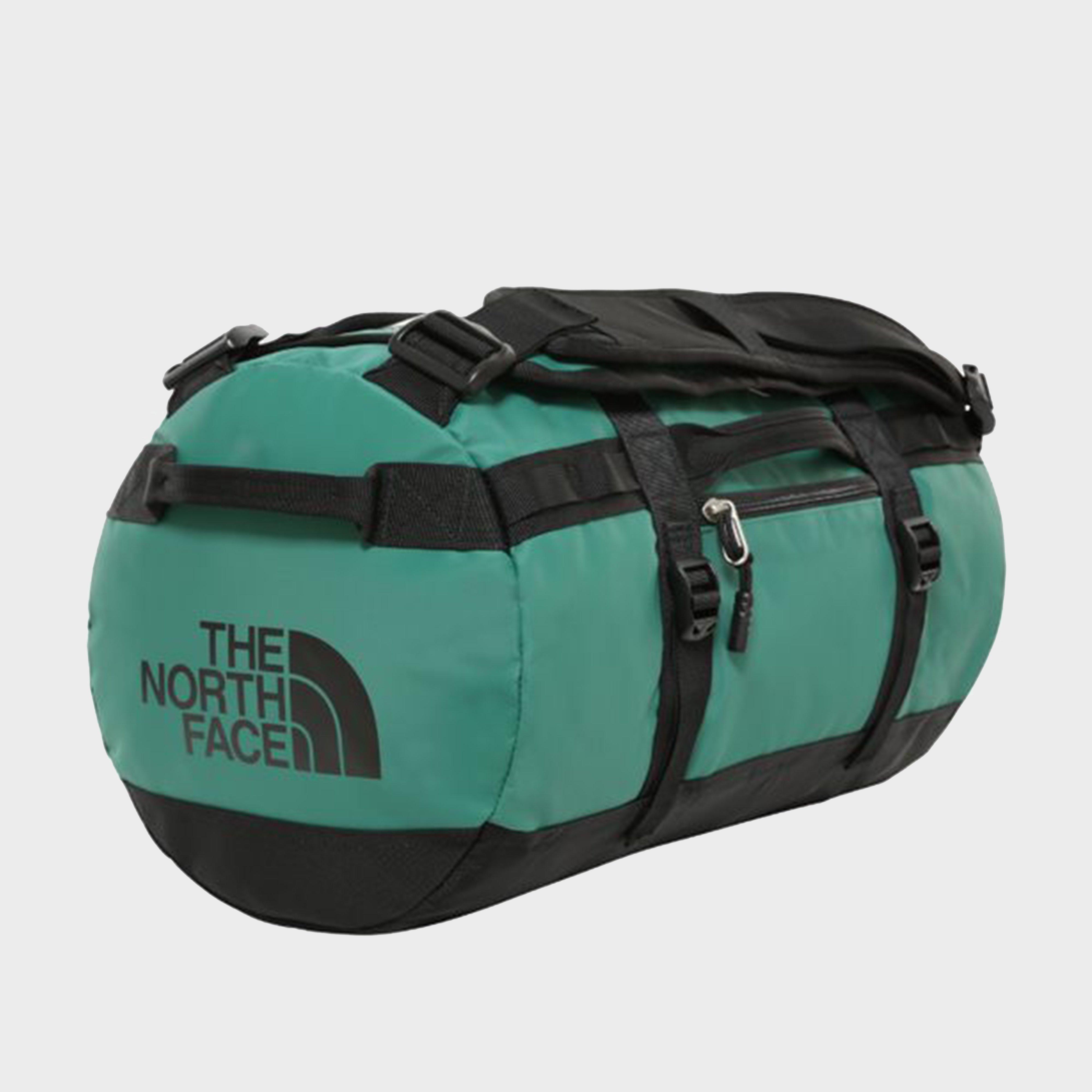 green north face bag