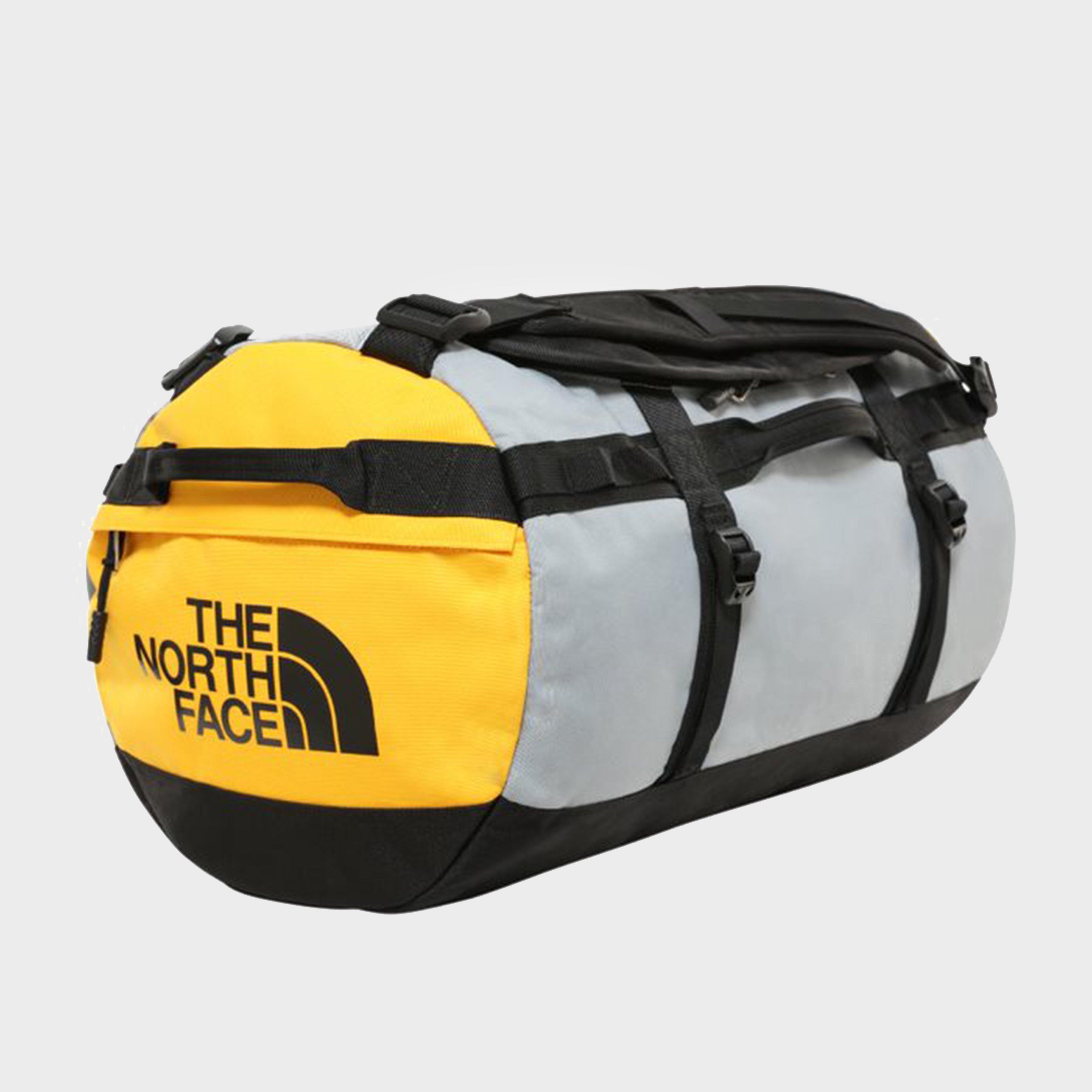 north face duffel bag small yellow