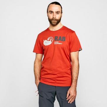 Orange Rab Men's Stance Vintage T-shirt