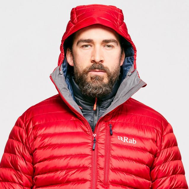 Mens red rab on sale jacket