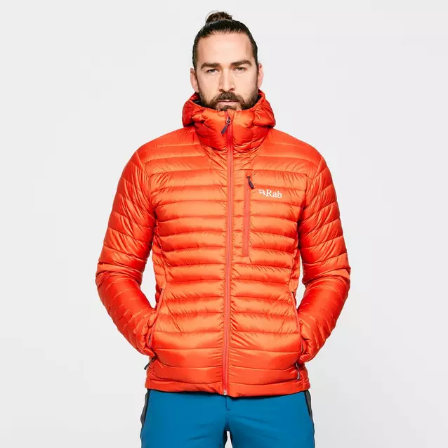 Orange insulated jacket best sale