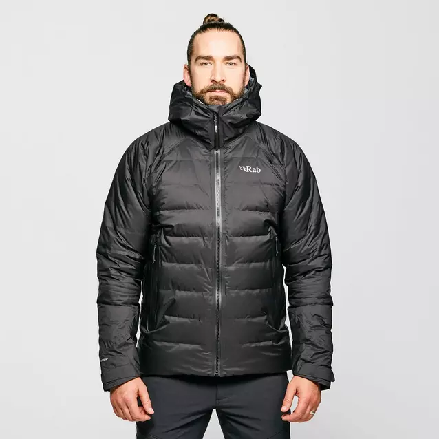 Mens black rab jacket online