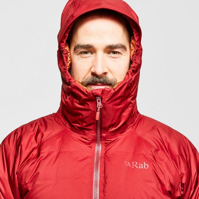 Mens red rab jacket best sale