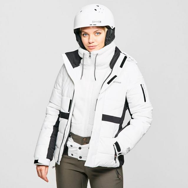 Fitted ski 2024 jacket womens