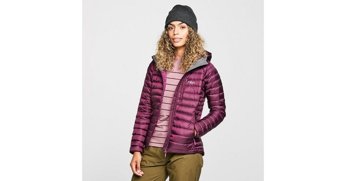 Rab microlight parka eggplant sale