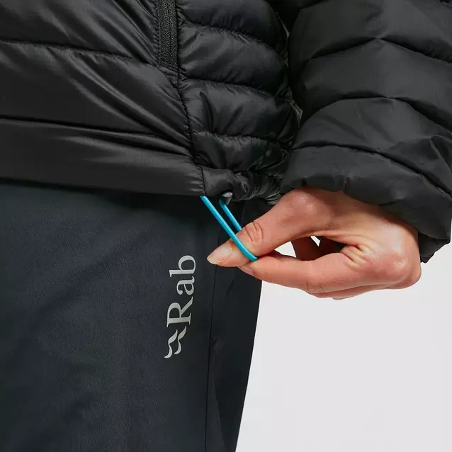Rab microlight alpine jacket womens black seaglass store