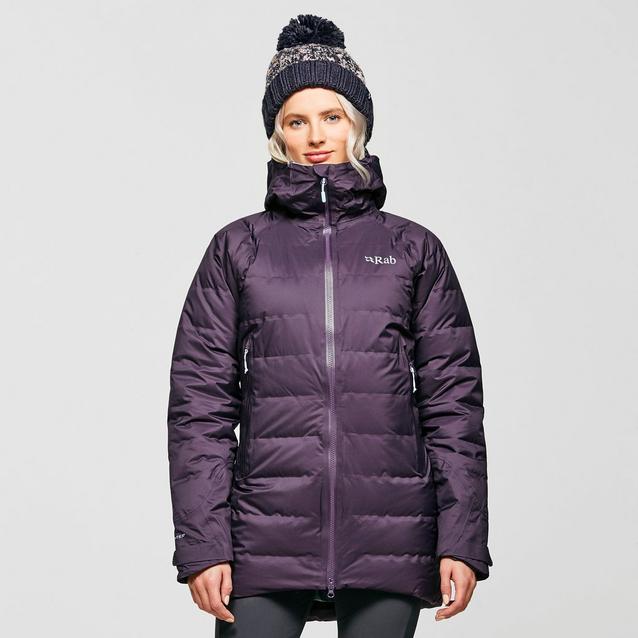 Purple cheap rab coat