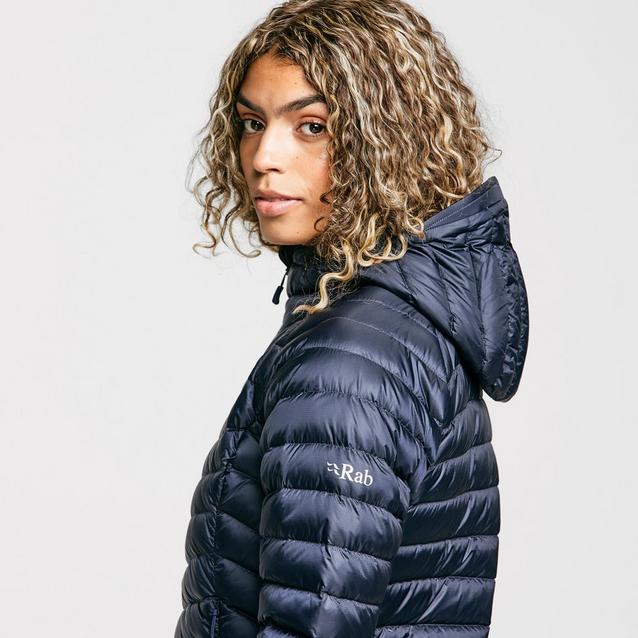 Rab women's cheap microlight parka indigo