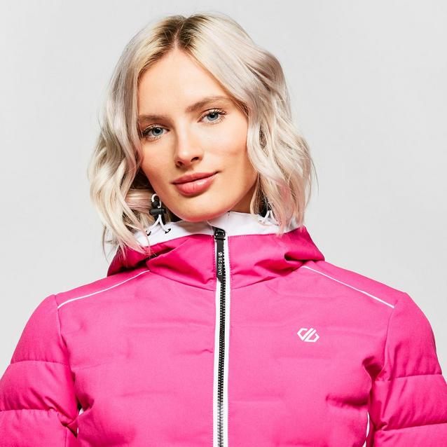 Buy Pink Dare 2b x Next Hit The Slopes Premium Belted Ski Jacket