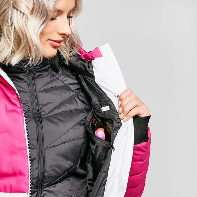 Pink Dare 2B Women's Vividly Waterproof Insulated Ski Jacket image 1