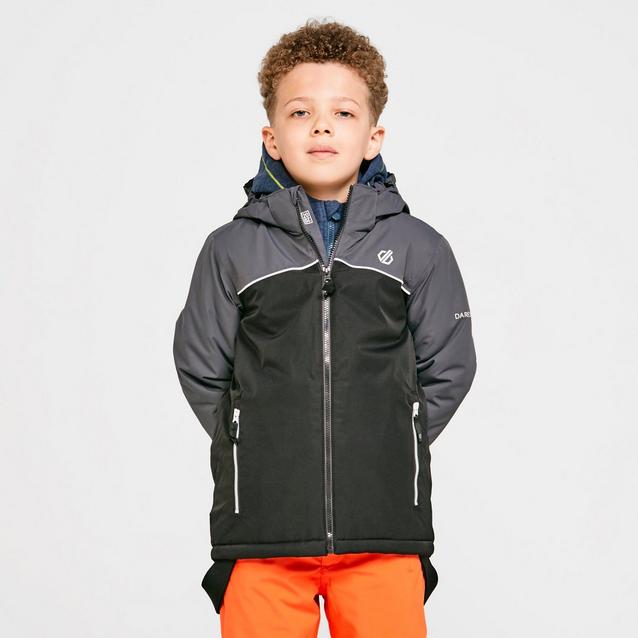 Boys black cheap ski jacket