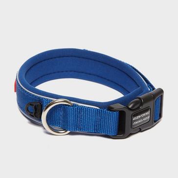 Blue EzyDog Classic Neo Dog Collar (Medium)