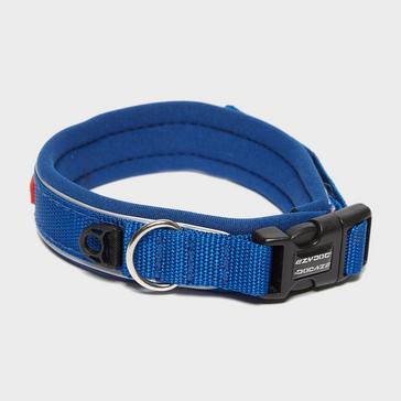 Blue EzyDog Classic Neo Dog Collar Red