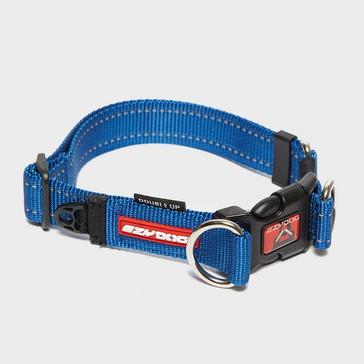 Blue EzyDog Double Up Dog Collar (Large)