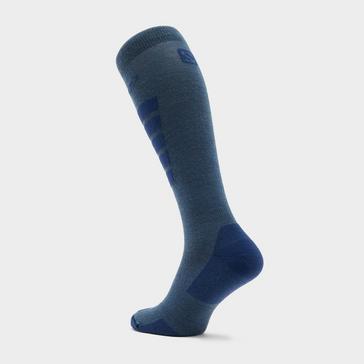 Blue SALOMON SOCKS Women's Comfort Ski Socks
