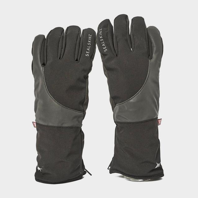 Sealskinz Waterproof Extreme Cold-Weather Padded Gloves Blacks