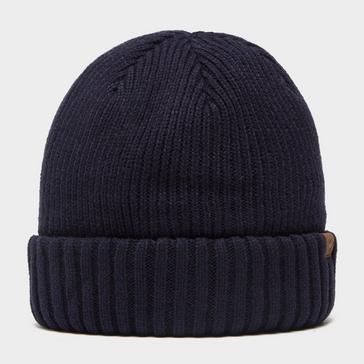 Navy Sealskinz Waterproof Roll Cuff Beanie