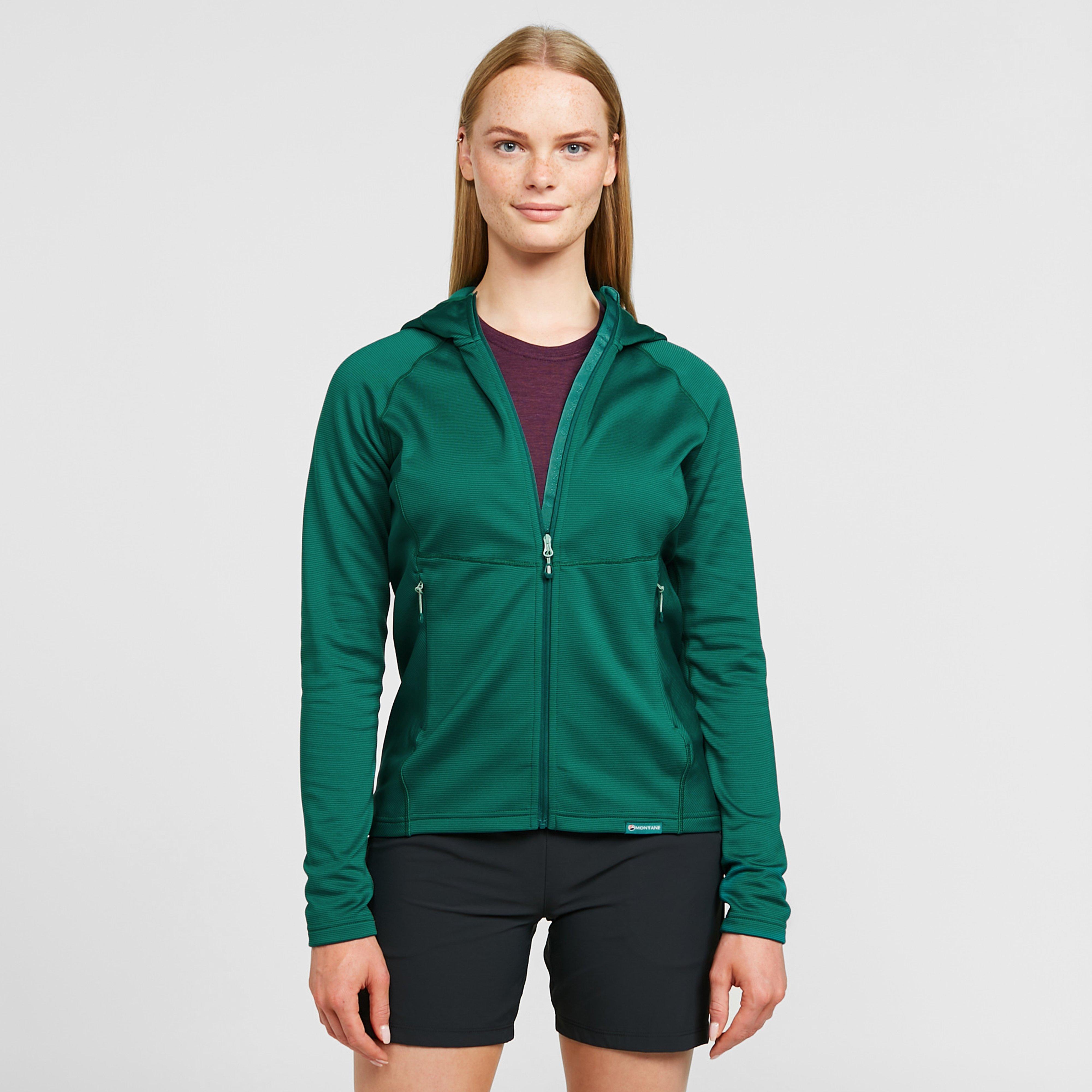 Image of Montane Women's Isotope Hoodie - Green/Grn, Green/GRN