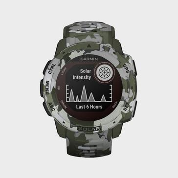 Green Garmin Instinct® Solar Camo Edition Multi-Sport GPS Watch