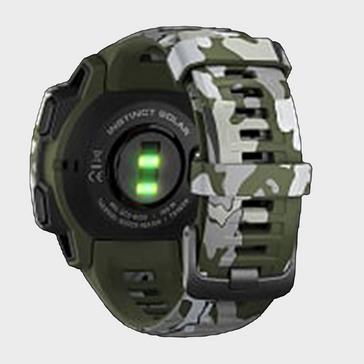 Green Garmin Instinct® Solar Camo Edition Multi-Sport GPS Watch