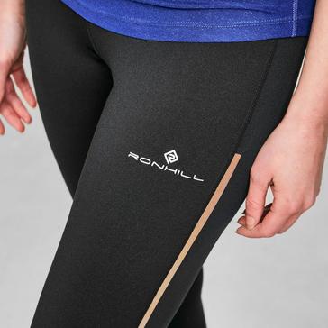 Black Ronhill Women’s Nightrunner Running Tights