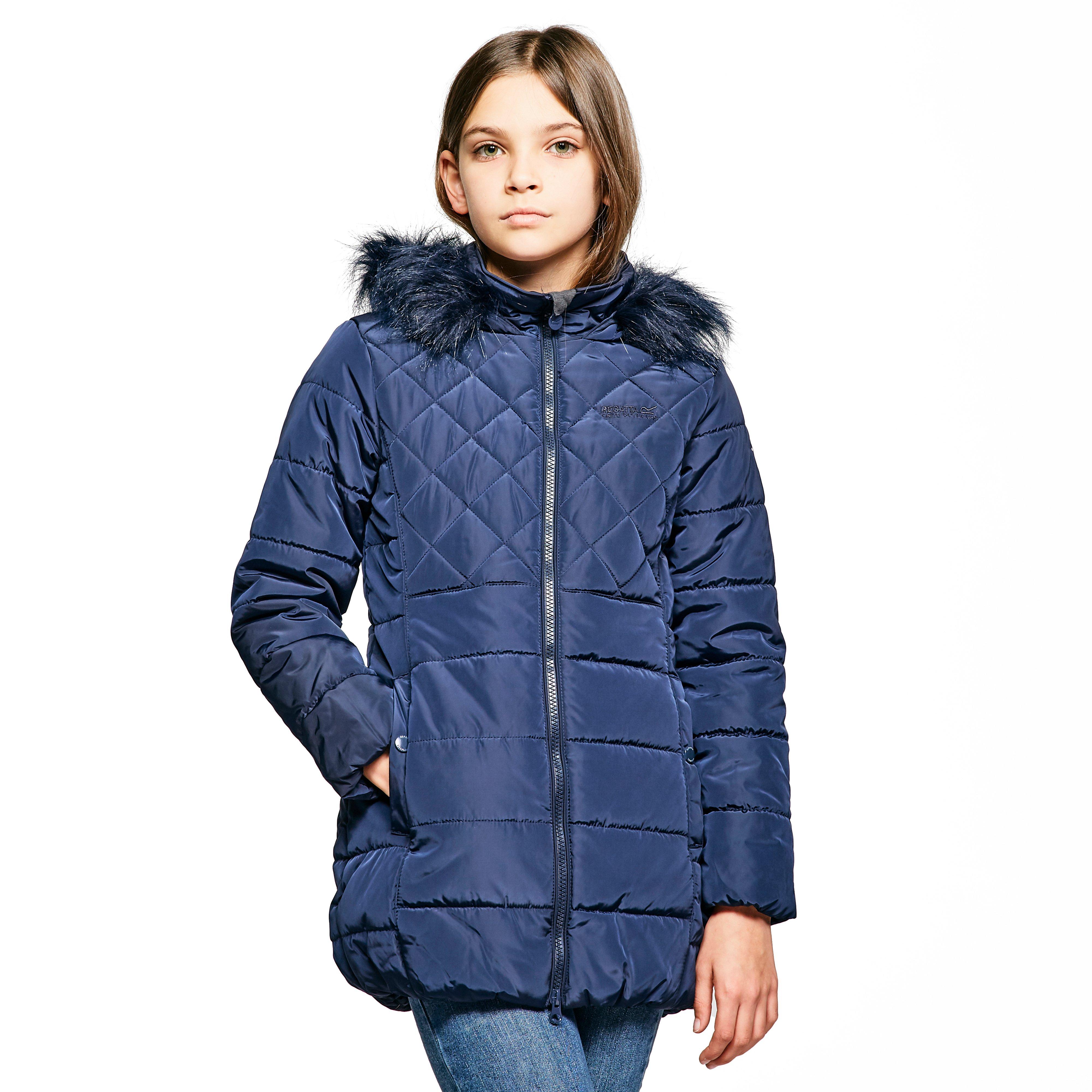 regatta black bernadine insulated coat