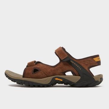 Brown Merrell Men’s Kahuna 4 Strap Sandals