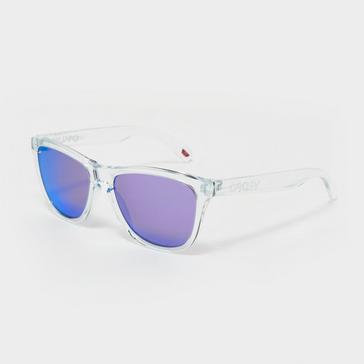 Clear Oakley Frogskins Sunglasses
