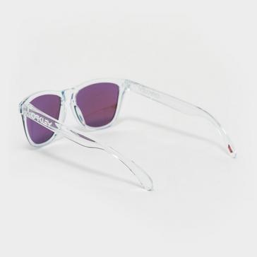 Clear Oakley Frogskins Sunglasses