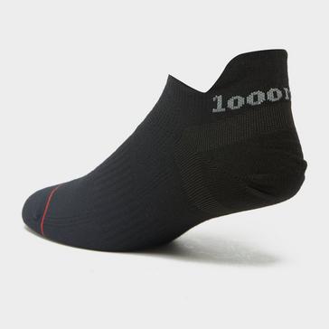Black 1000 MILE Men's Tactel Trainer Socks