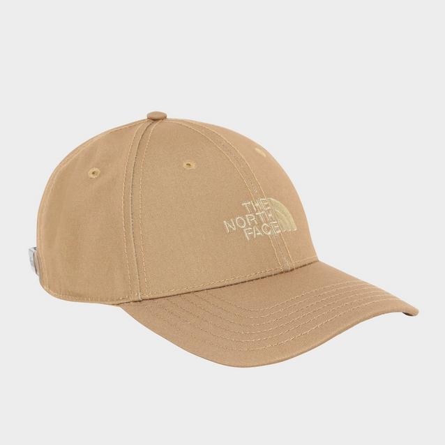 Brown north face store hat