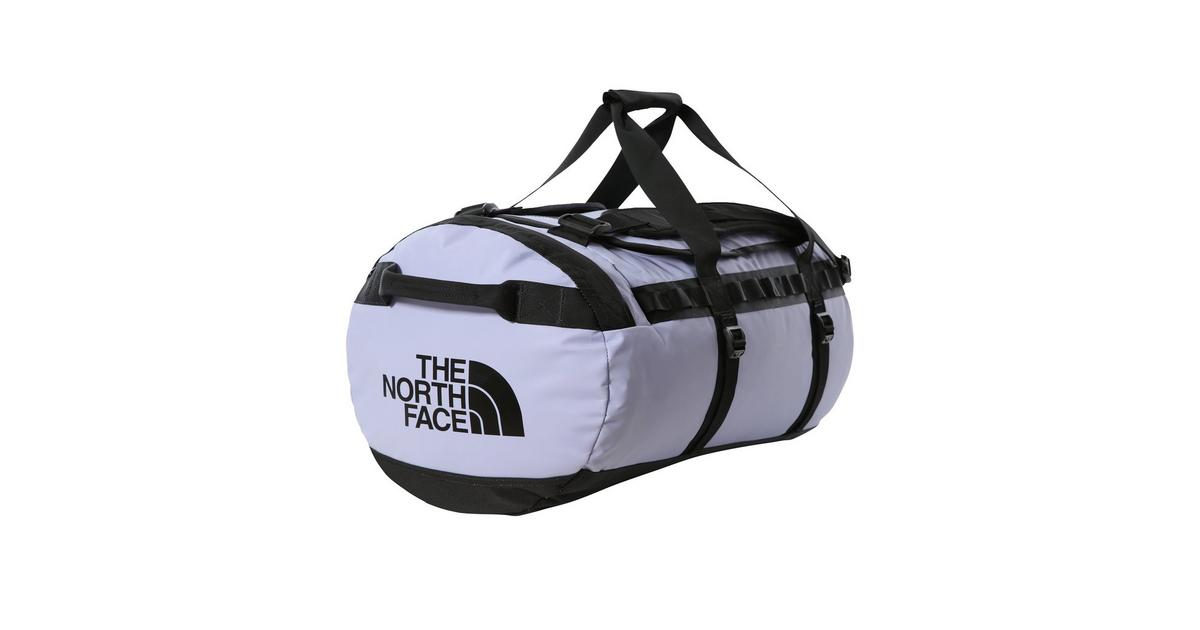 The North Face Medium Black & White Base Camp Duffle Bag Black & White