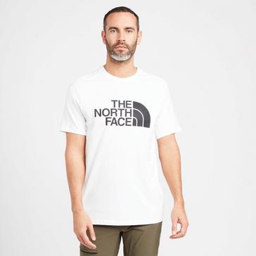 WHITE The North Face Men's Half Dome Short-sleeve Tee