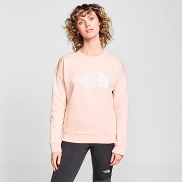 Pink The North Face Women’s Drew Peak Crew Sweatshirt