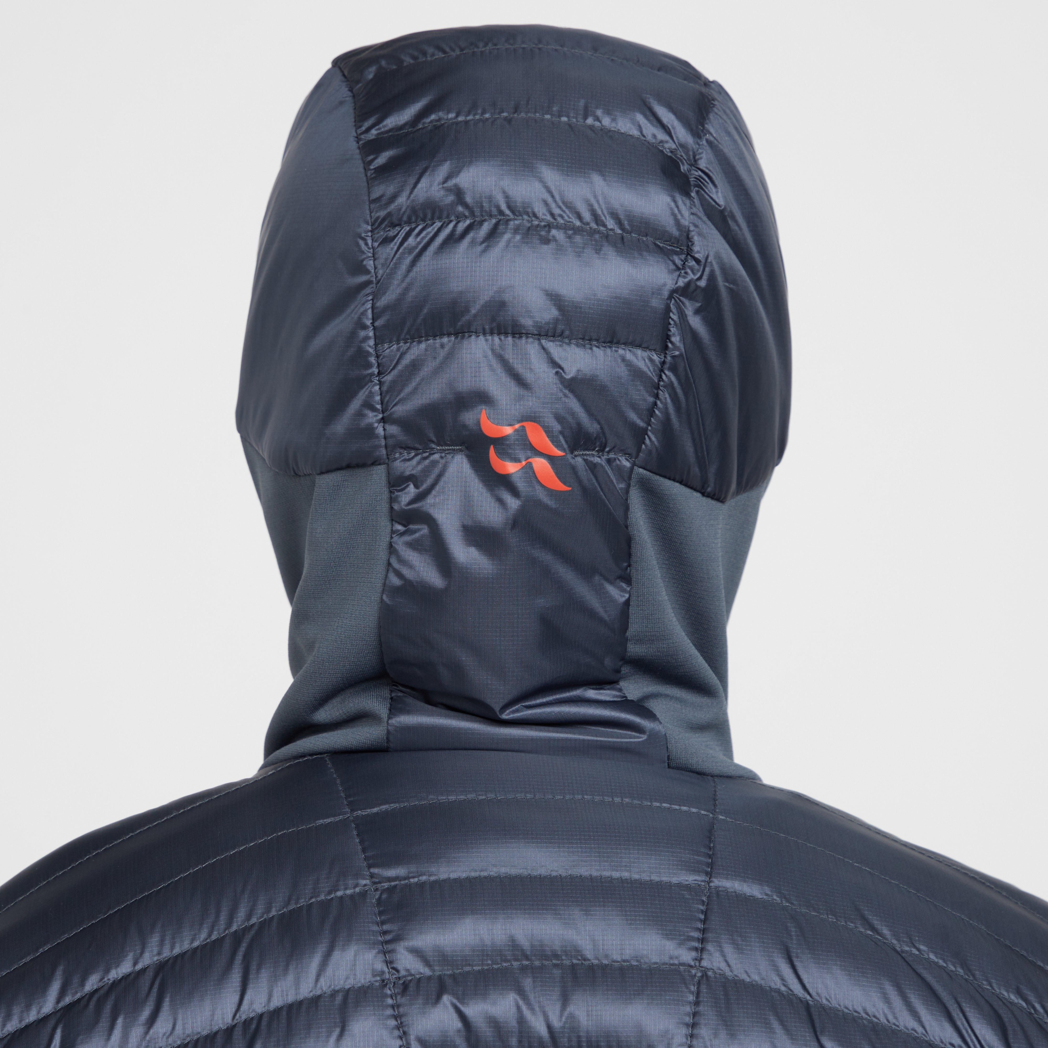 cirrus down hooded jacket