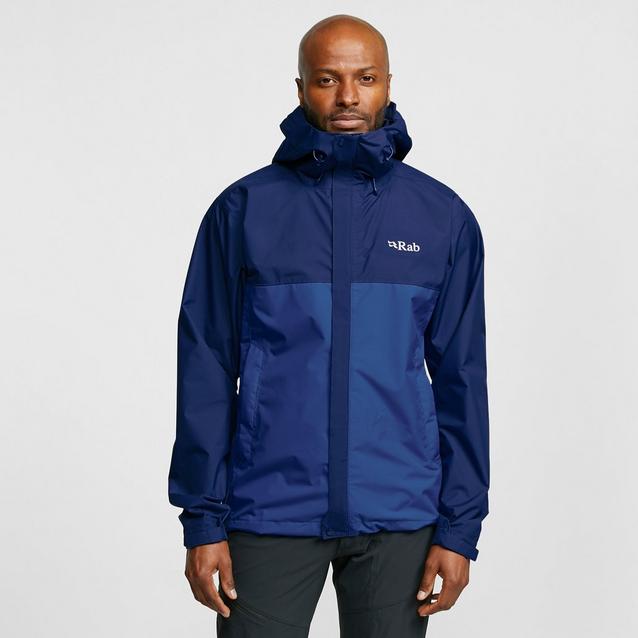 Peter Storm Men's Downpour 2-Layer Waterproof Jacket with Rollaway