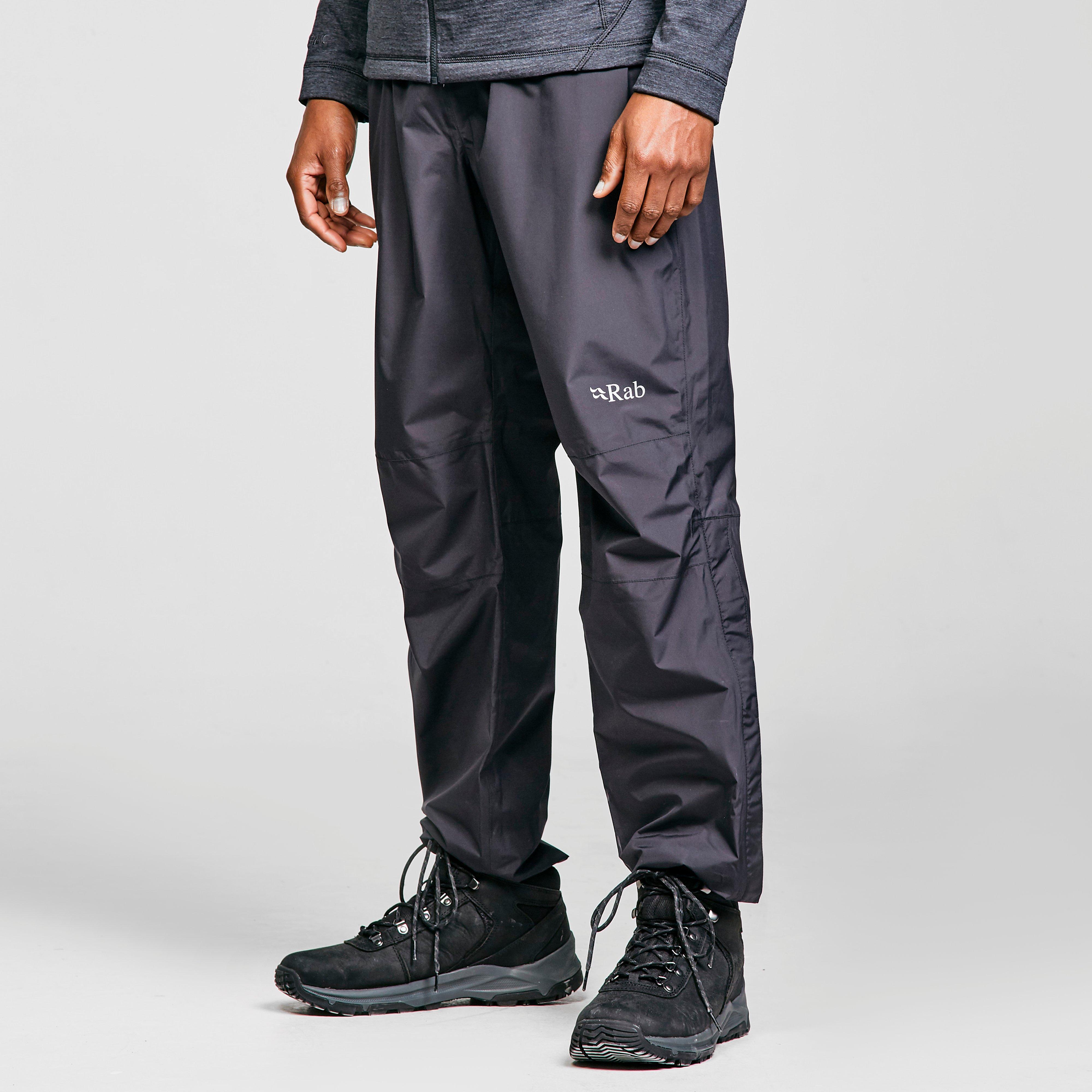 mens rab waterproof trousers