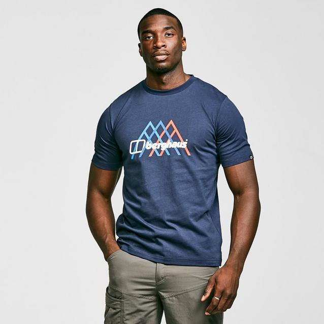 Navy berghaus t store shirt