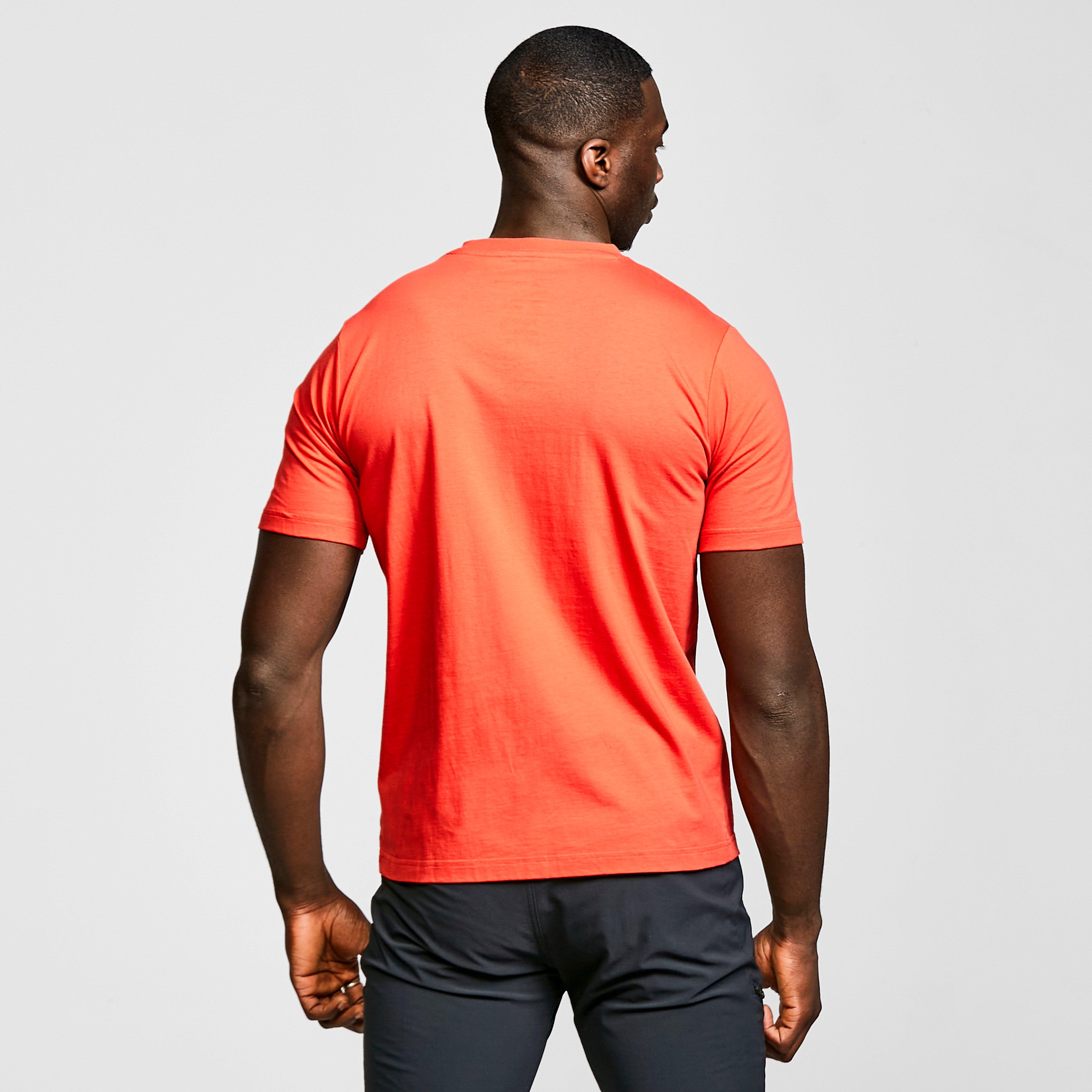 orange berghaus t shirt