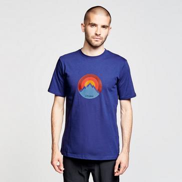 Blue Berghaus Men’s Modern Mountain T-Shirt