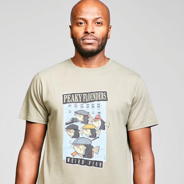 Weird Fish Men's Peaky Flounders T-shirt