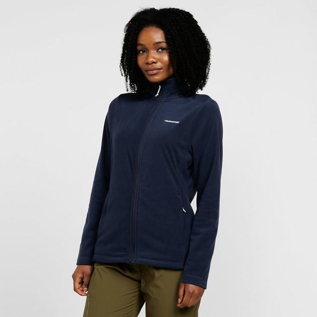 Ladies full store zip fleece