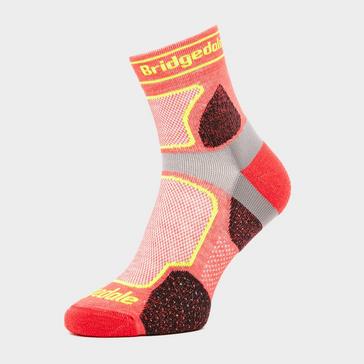 Red Bridgedale Men’s Ultra Light T2 COOLMAX® Sport Low Socks