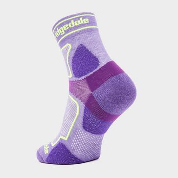 Purple Bridgedale Women’s Ultra Light T2 COOLMAX® Sport Low Socks