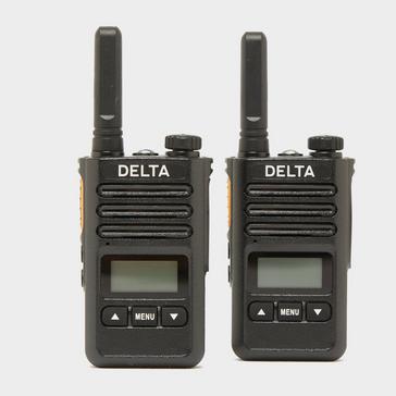Black Pama Delta PMR Radio - Twin Pack